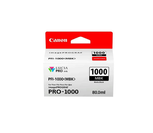 Canon PFI-1000mbk Nero (opaco) Cartuccia d'inchiostro (0545C001)