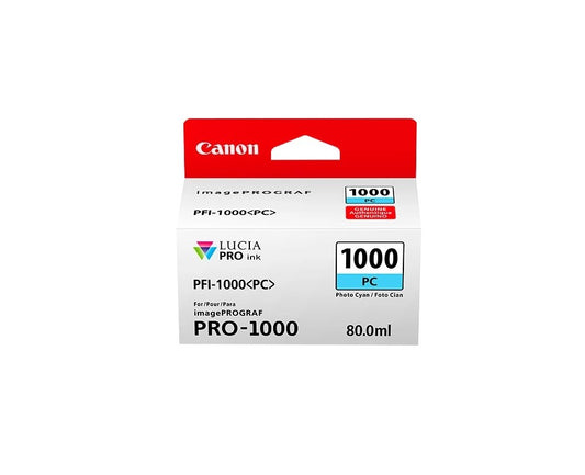Canon PFI-1000pc cyanfoto Cartuccia d'inchiostro (0550C001)