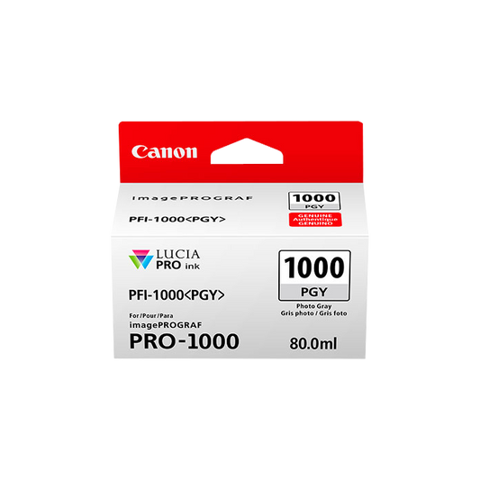 ORIGINAL Canon Cartuccia d'inchiostro PFI-1000pgy 0553C001 ~3165 Seiten 80ml