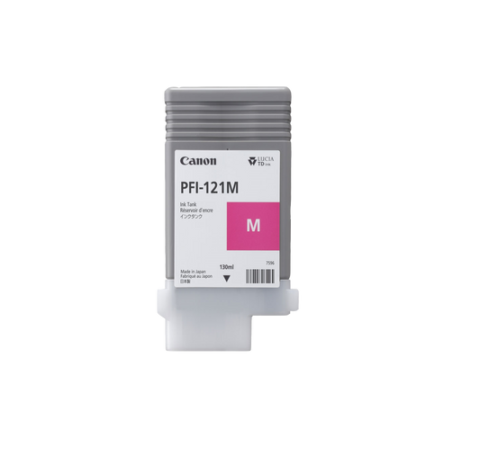 ORIGINAL Canon Cartuccia d'inchiostro magenta PFI-121m 6267C001 130ml