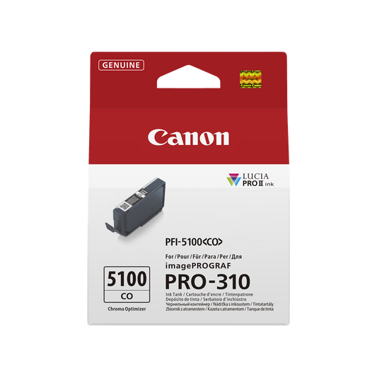 ORIGINAL Canon Cartuccia d'inchiostro Trasparente PFI-5100co 6960C001 14ml