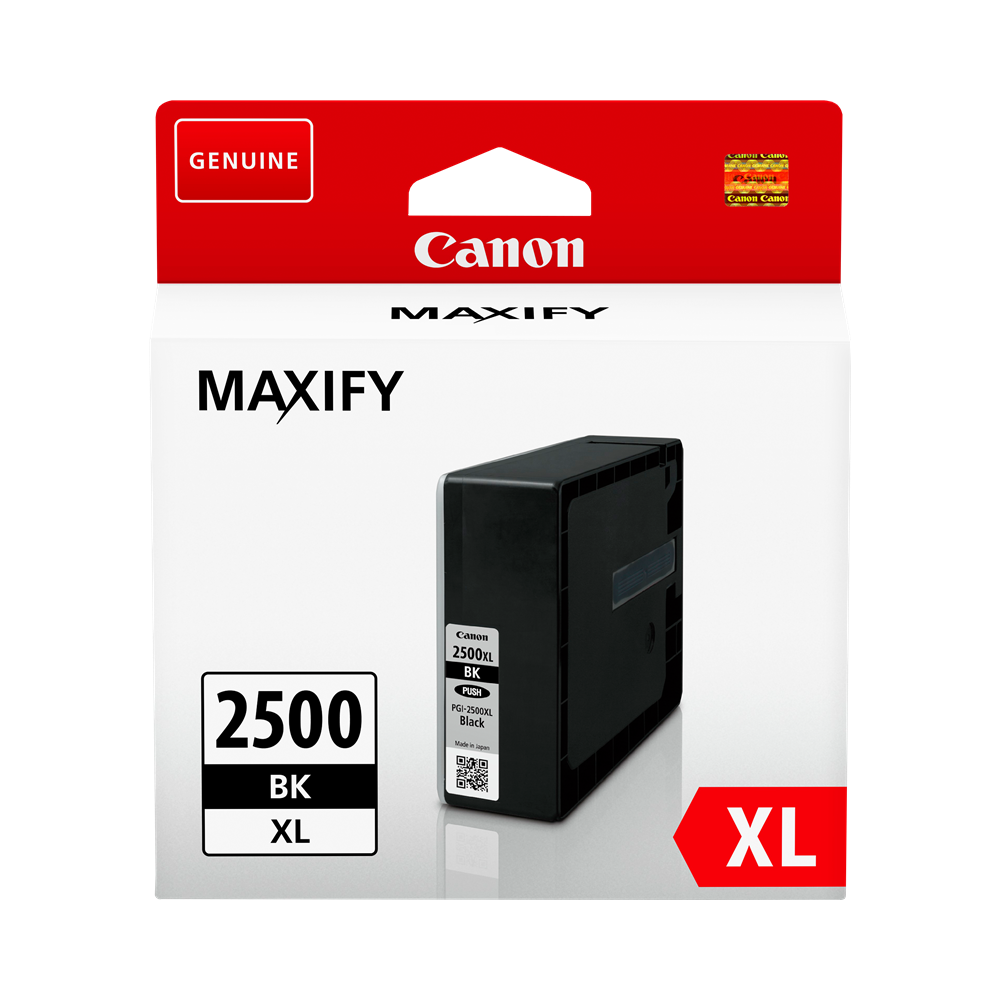 ORIGINAL Canon Cartuccia d'inchiostro nero PGI-2500bk XL 9254B001 ~2500 Seiten 70,9ml