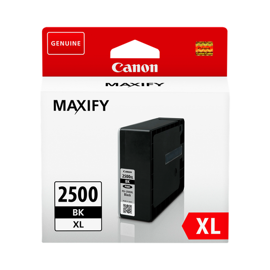 ORIGINAL Canon Cartuccia d'inchiostro nero PGI-2500bk XL 9254B001 ~2500 Seiten 70,9ml