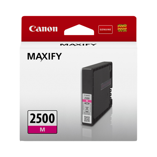ORIGINAL Canon Cartuccia d'inchiostro magenta PGI-2500m 9302B001 ~700 Seiten 9,6ml