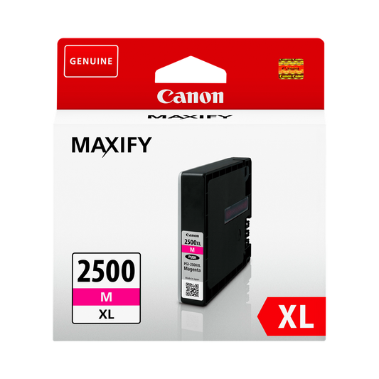 ORIGINAL Canon Cartuccia d'inchiostro magenta PGI-2500m XL 9266B001 ~1295 Seiten 19,3ml