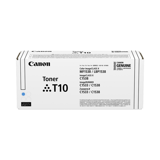 ORIGINAL Canon toner ciano T10 c 4565C001 ~10000 Seiten