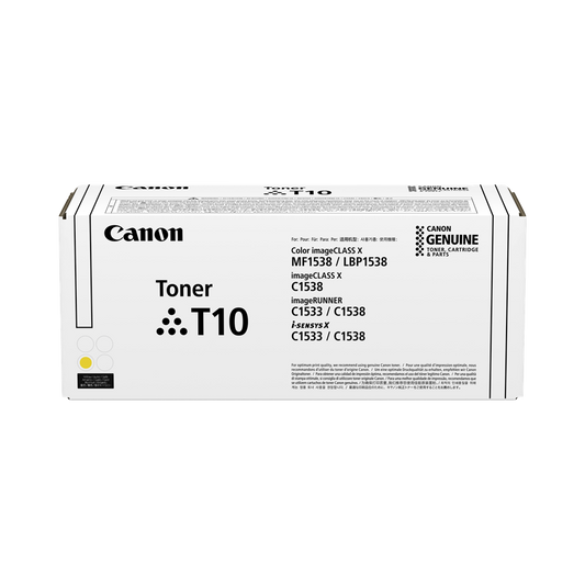 ORIGINAL Canon toner giallo T10 y 4563C001 ~10000 Seiten
