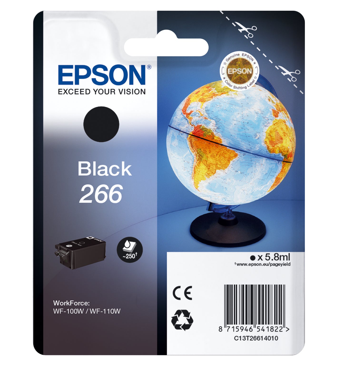 Epson Globe Inchiostro nero singolo Mappamondo 266