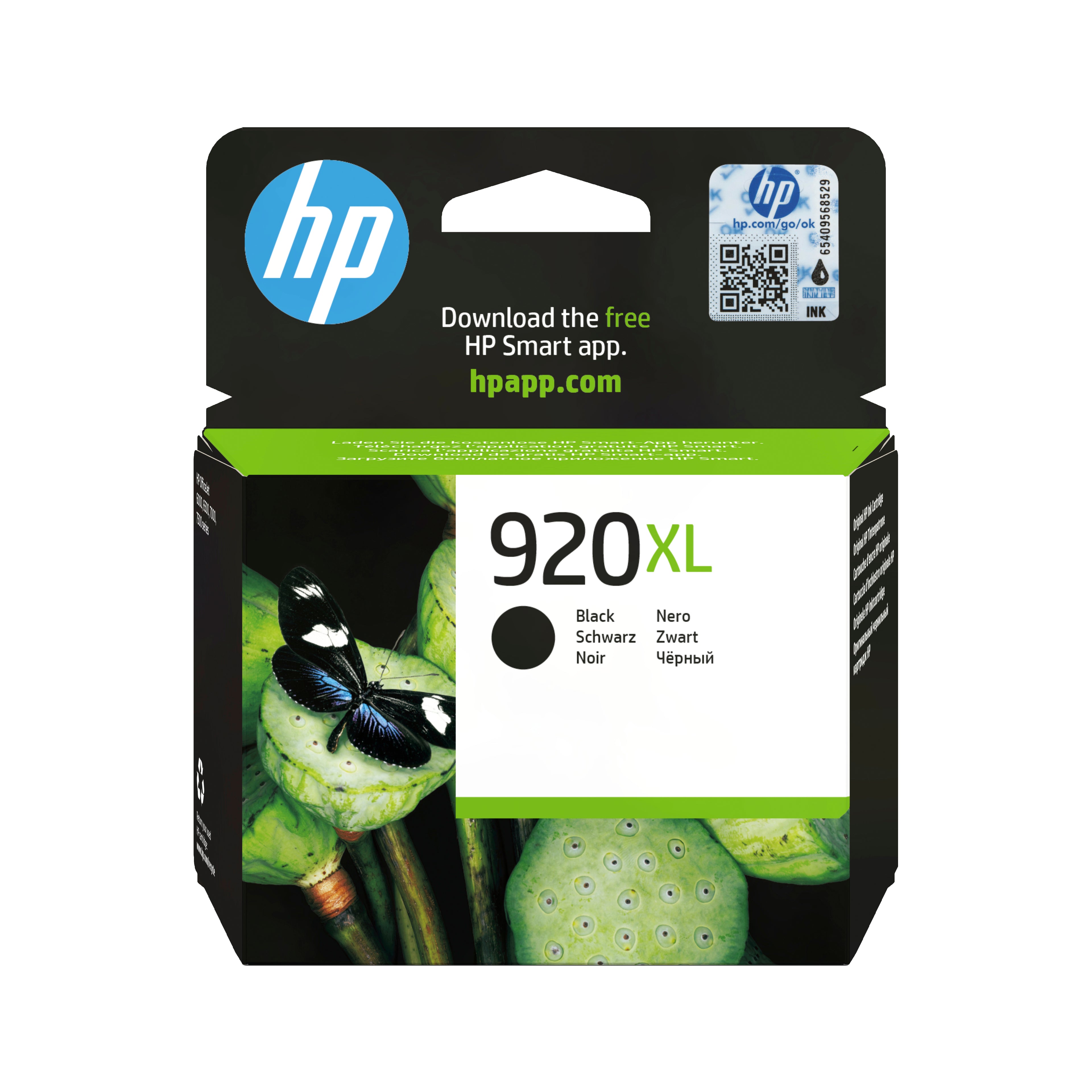 HP Cartuccia originale inchiostro nero ad alta capacità 920XL