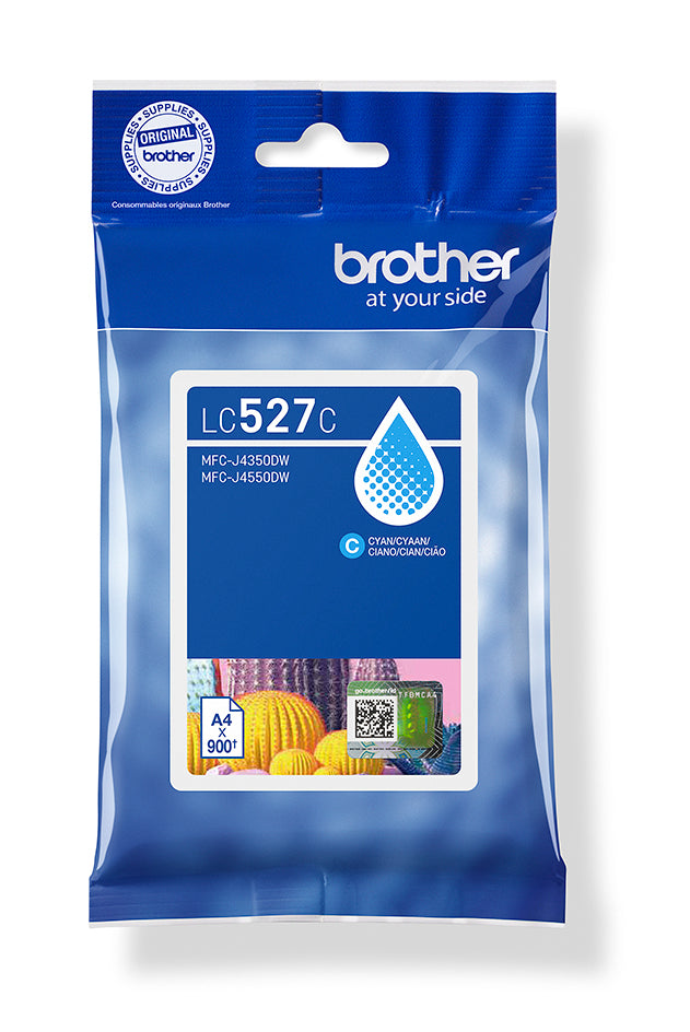 Brother LC527C cartuccia d'inchiostro 1 pz Originale Ciano