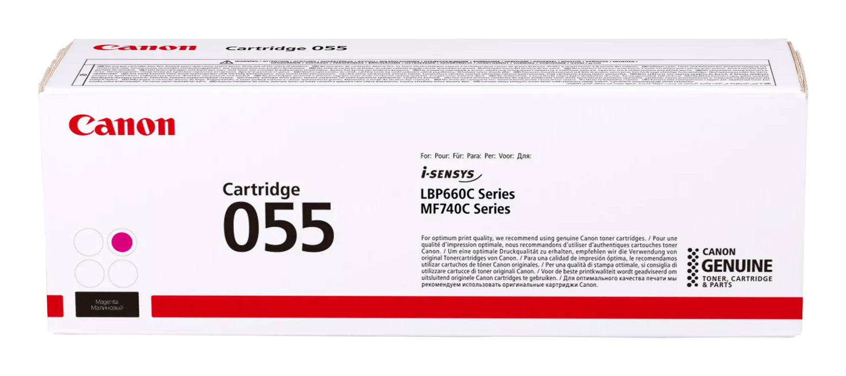 Canon 055 cartuccia toner 1 pz Originale Magenta