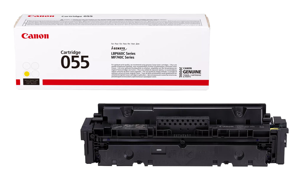 Canon 055 cartuccia toner 1 pz Originale Giallo