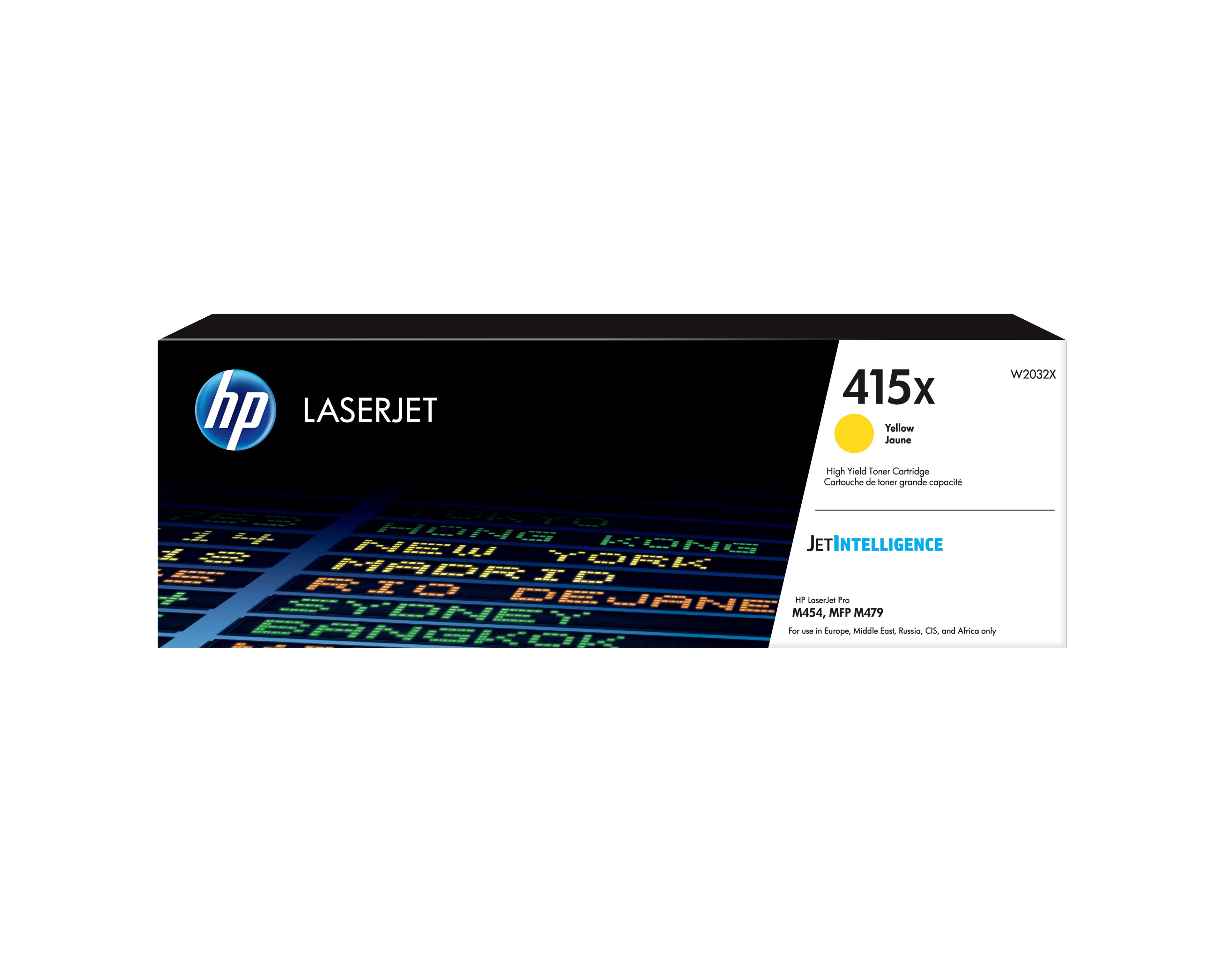 HP Cartuccia toner giallo originale LaserJet 415X ad alta capacità