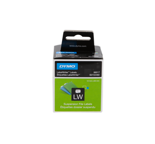 ORIGINAL DYMO Etichette Bianco S0722460 99017 etichette bianche, 50x12mm, 1x220 pezzi
