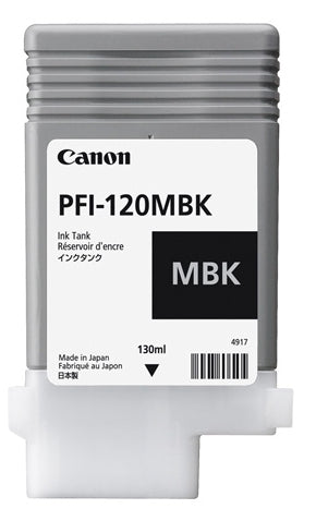 Canon PFI-120MBK cartuccia d'inchiostro 1 pz Originale Nero opaco