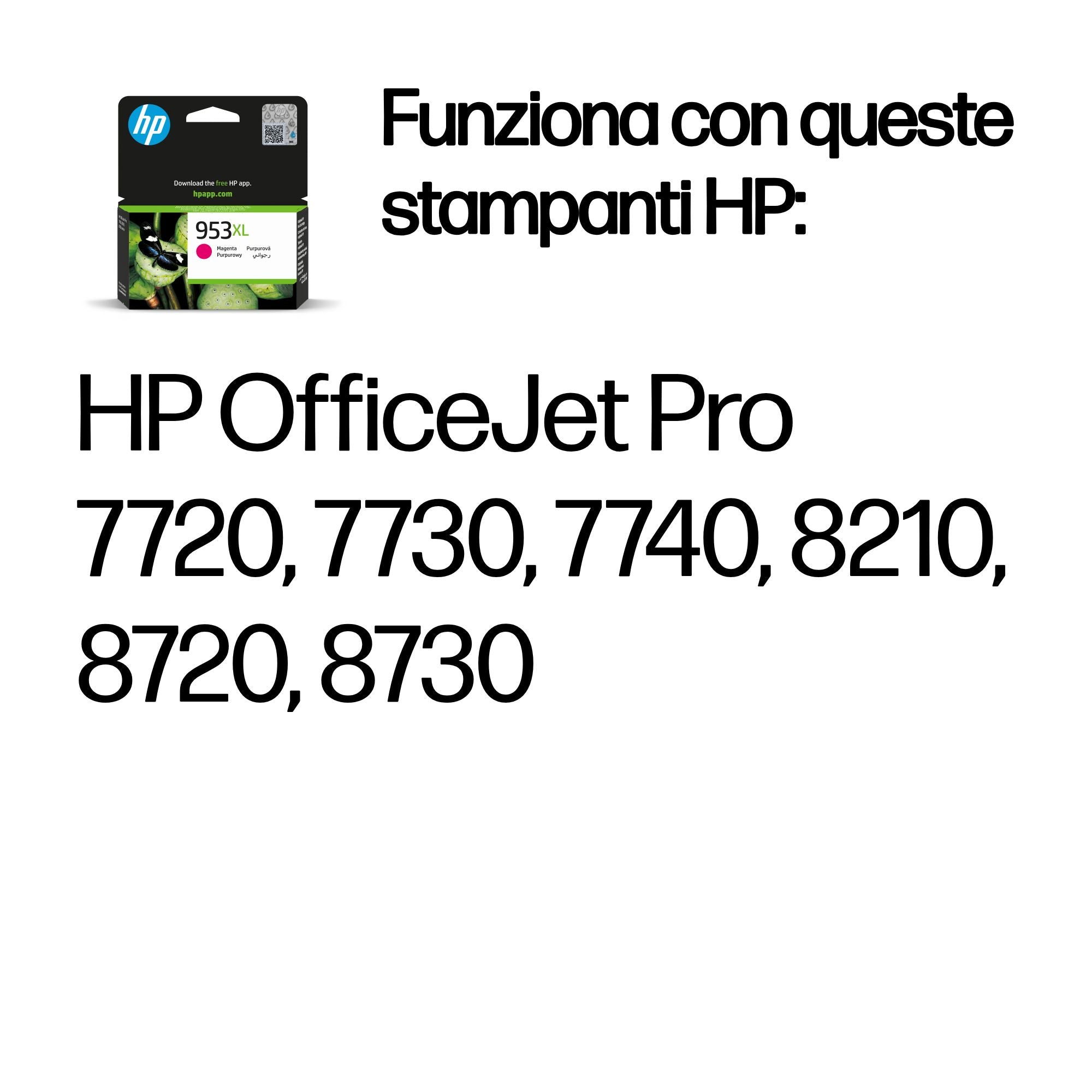 HP Cartuccia inchiostro magenta originale ad alta capacità 953XL