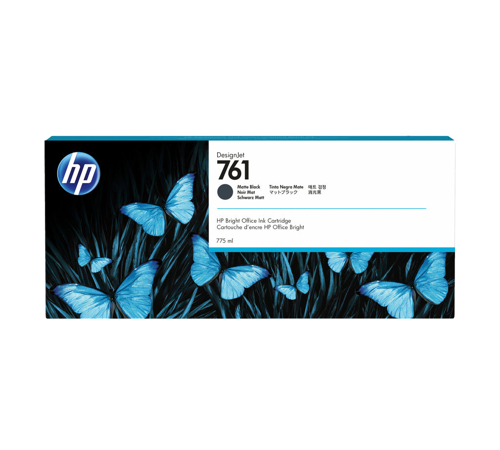 HP Cartuccia inchiostro nero opaco DesignJet 761, 775 ml