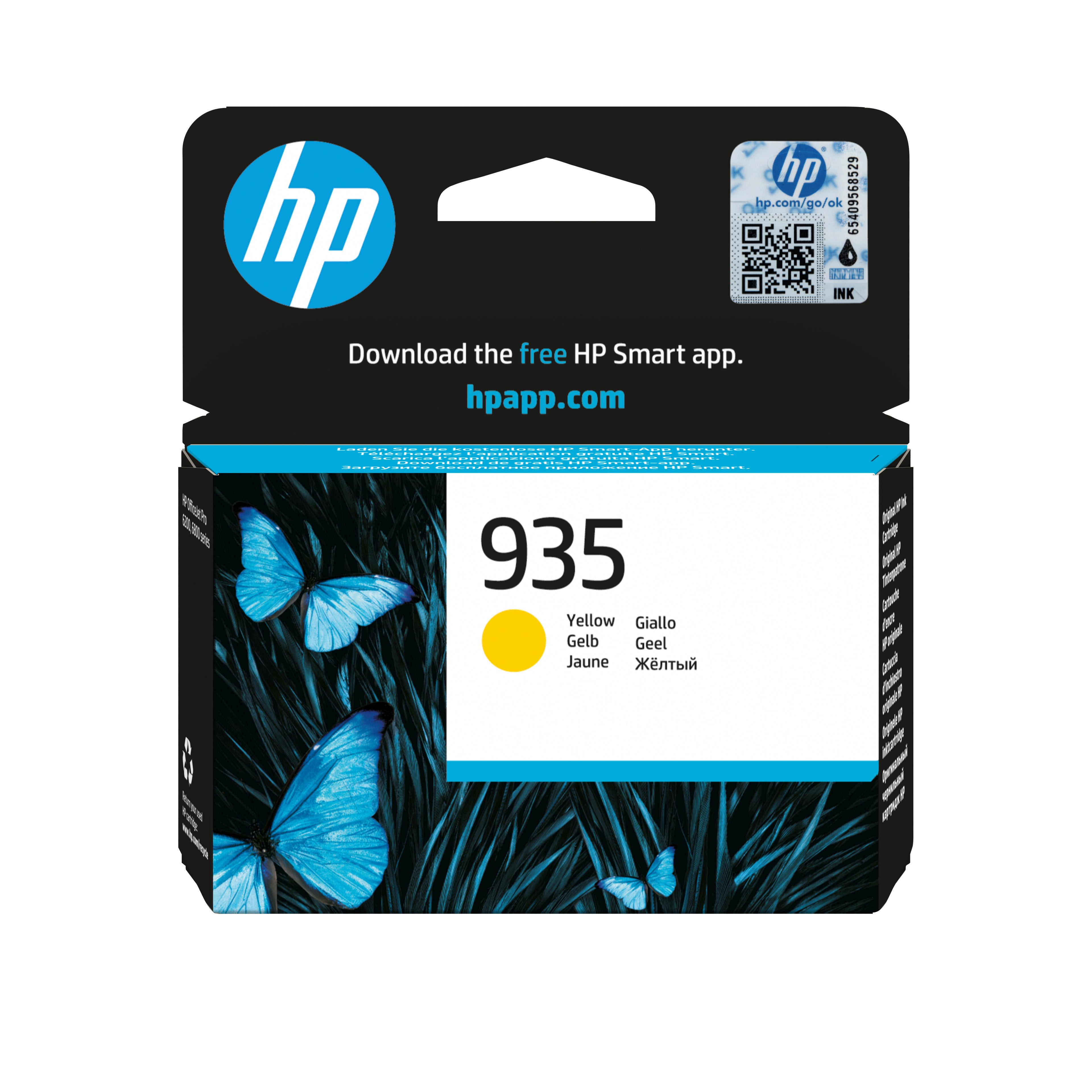 HP Cartuccia originale di inchiostro giallo 935