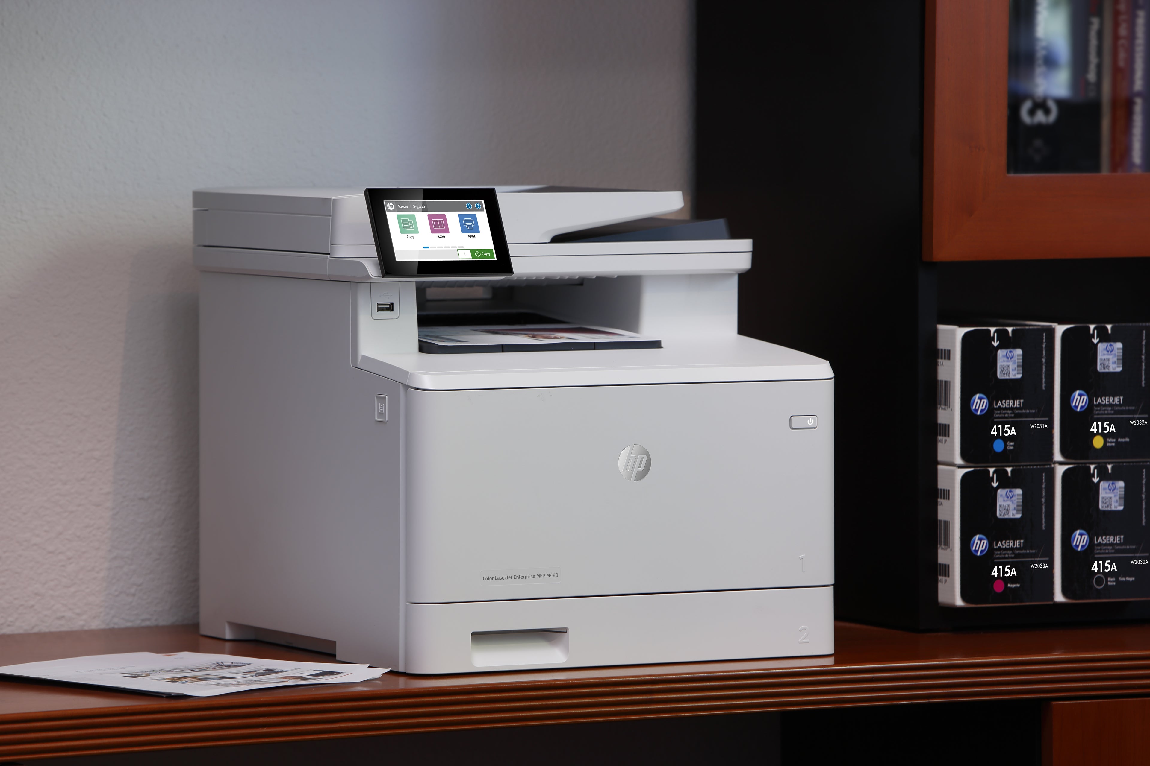 HP Cartuccia toner ciano originale LaserJet 415A