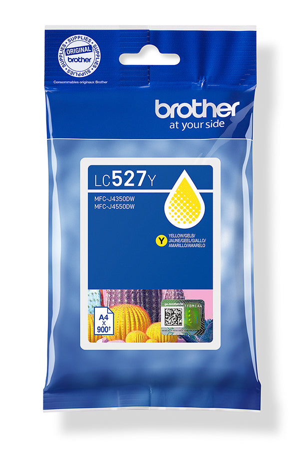 Brother LC527Y cartuccia d'inchiostro 1 pz Originale Giallo