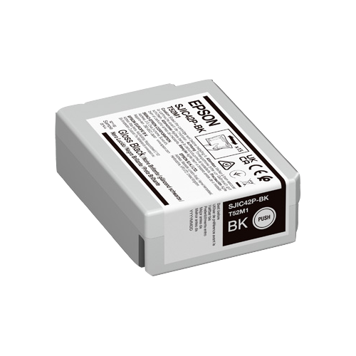 ORIGINAL Epson Cartuccia d'inchiostro nero C13T52M140 SJIC42P-BK 50ml