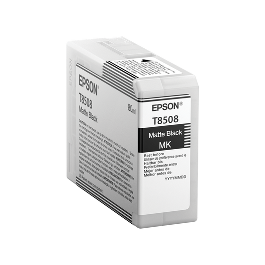 ORIGINAL Epson Cartuccia d'inchiostro Nero (opaco) C13T85080N T8508