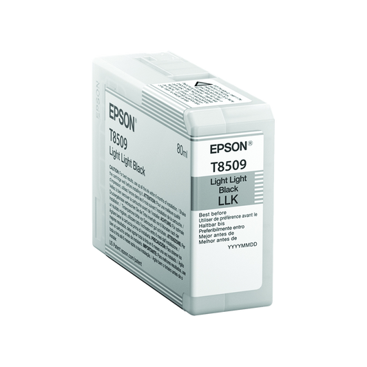 ORIGINAL Epson Cartuccia d'inchiostro nero C13T850900 T8509 80ml