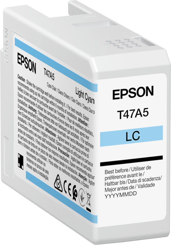 Epson T47A5 cartuccia d'inchiostro 1 pz Originale Ciano chiaro