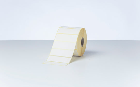 Brother BDE-1J026076-102 etichetta per stampante Bianco Etichetta per stampante autoadesiva