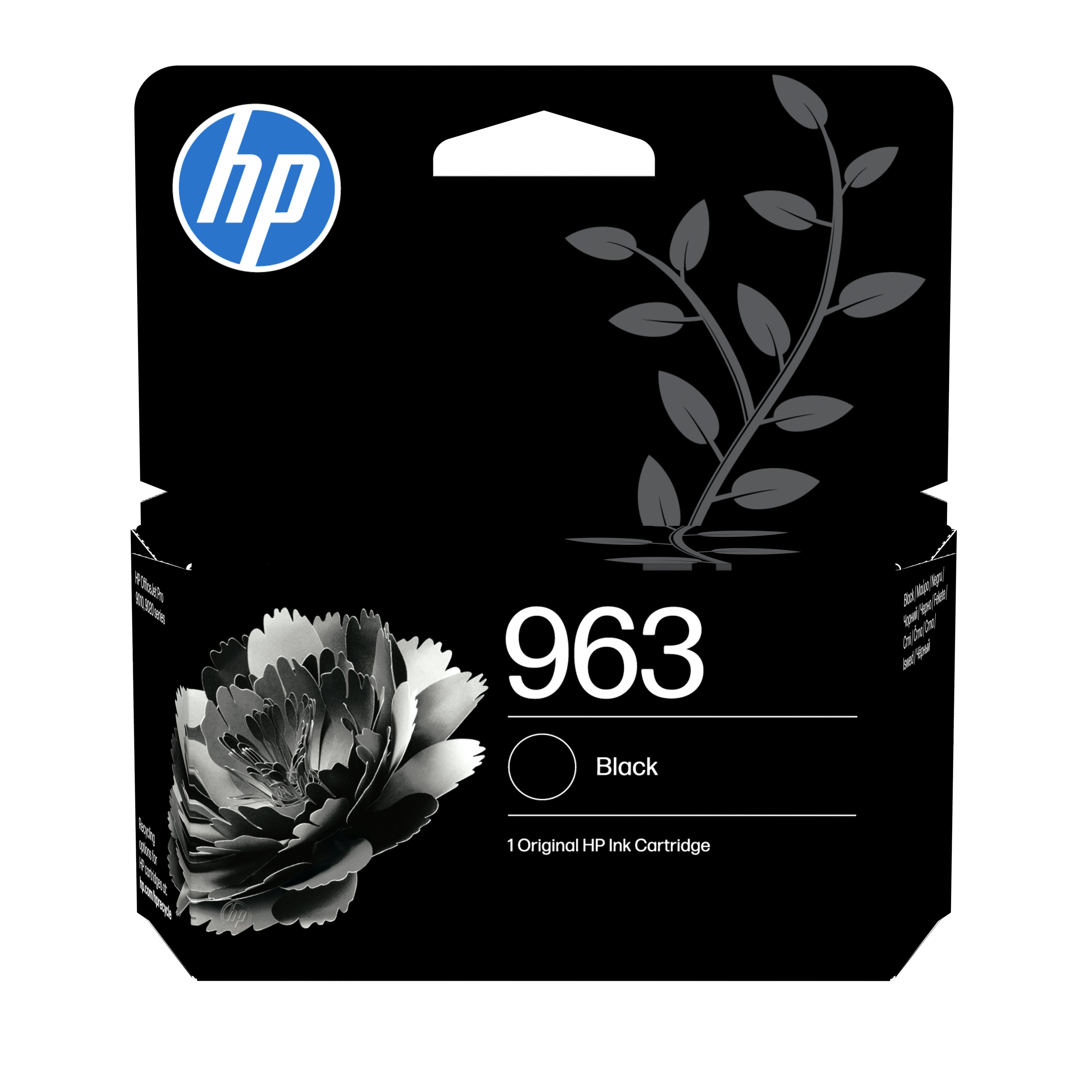 HP Cartuccia di inchiostro nero originale 963