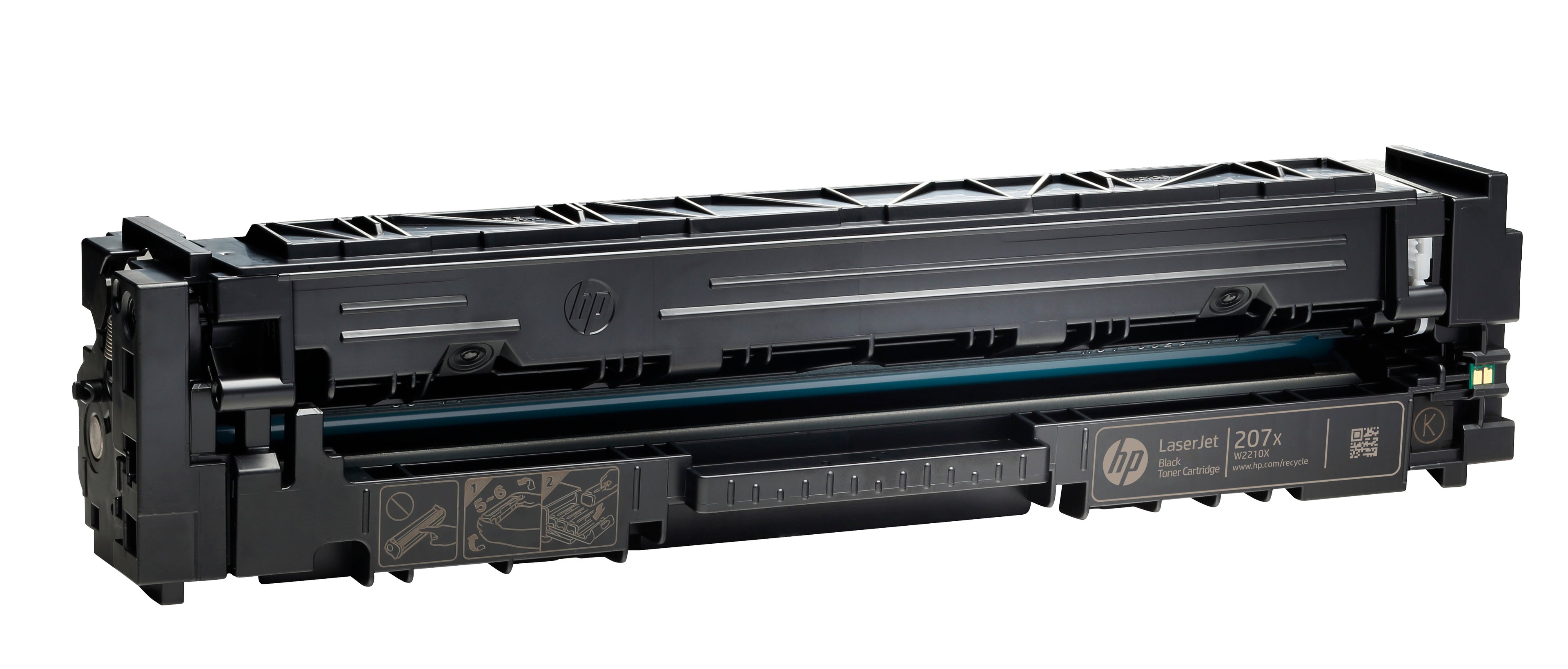 HP Cartuccia toner nero originale LaserJet 207X ad alta capacità