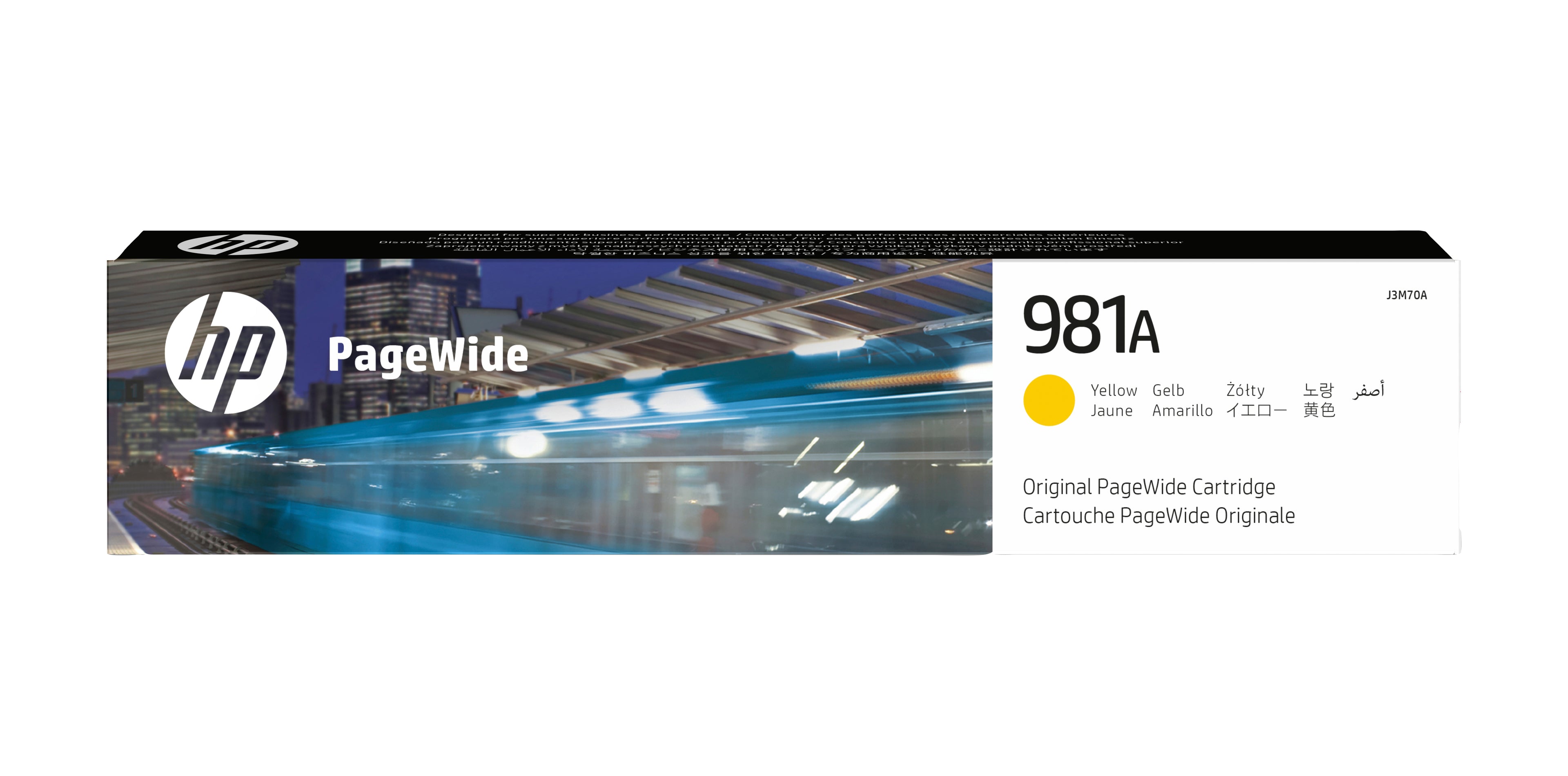 HP Cartuccia giallo originale 981A PageWide