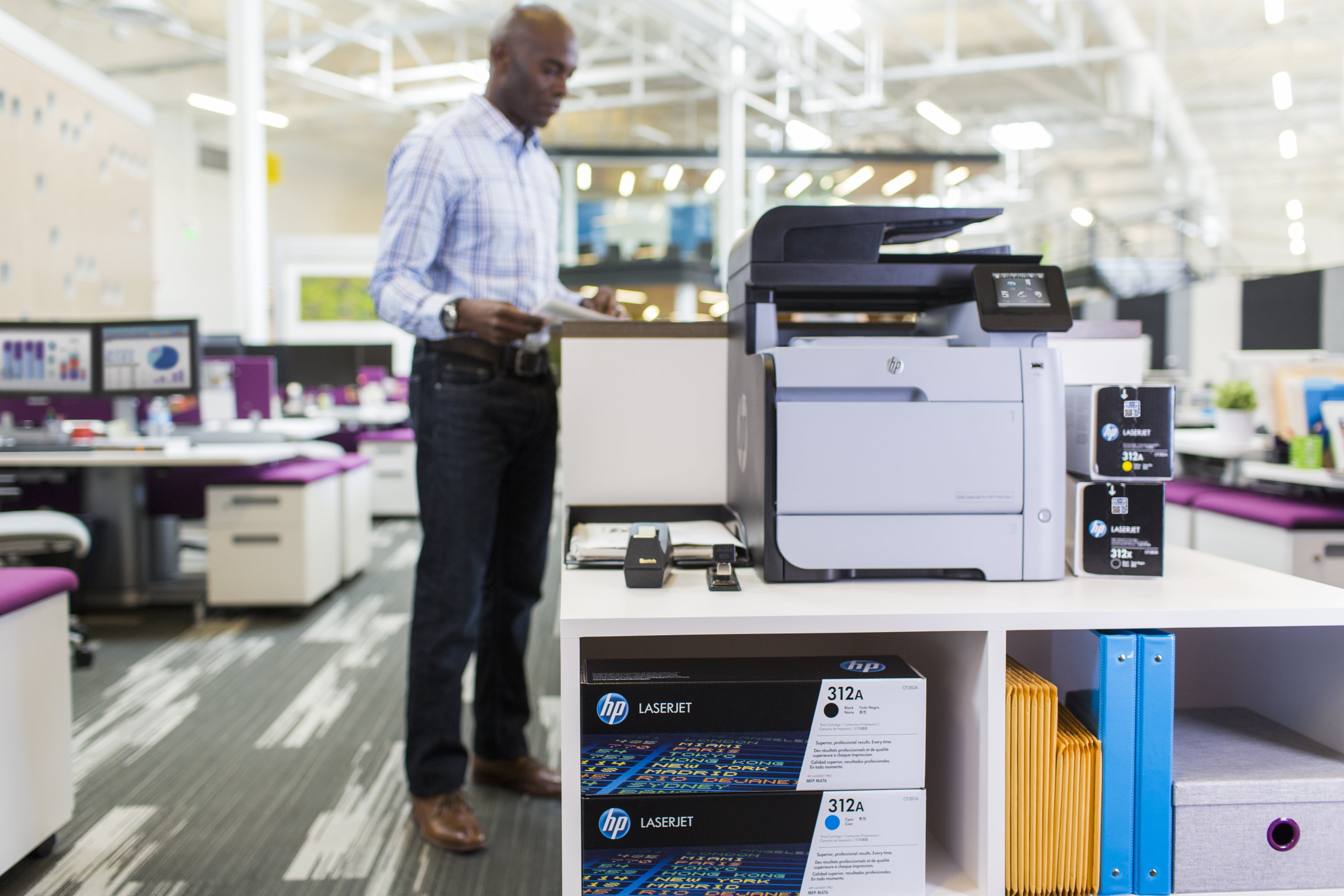 HP Cartuccia Toner ciano LaserJet 312A