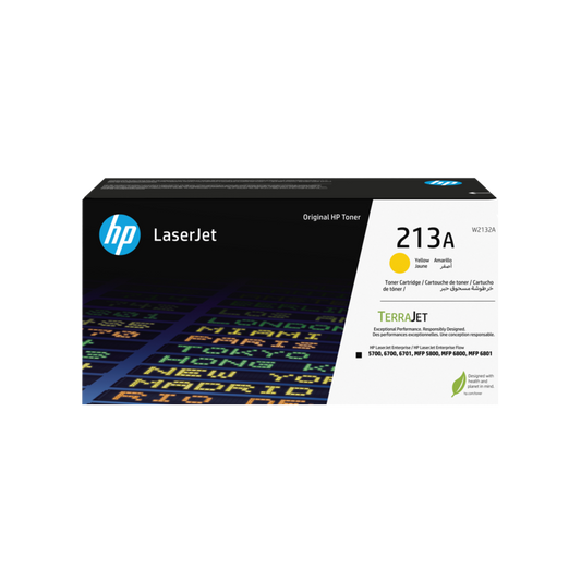 ORIGINAL HP toner giallo W2132A 213A ~3000 Seiten Cartuccia toner originale giallo LaserJet HP 213A