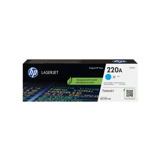 ORIGINAL HP toner ciano W2201A 220A ~1800 Seiten Cartuccia toner originale ciano LaserJet HP 220A