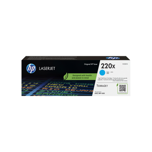 ORIGINAL HP toner ciano W2201X 220X ~5500 Seiten Cartuccia toner originale ciano LaserJet HP 220X