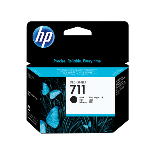 ORIGINAL HP Cartuccia d'inchiostro nero CZ133A 711 ~3000 Seiten 80ml Cartuccie d´inchiostro
