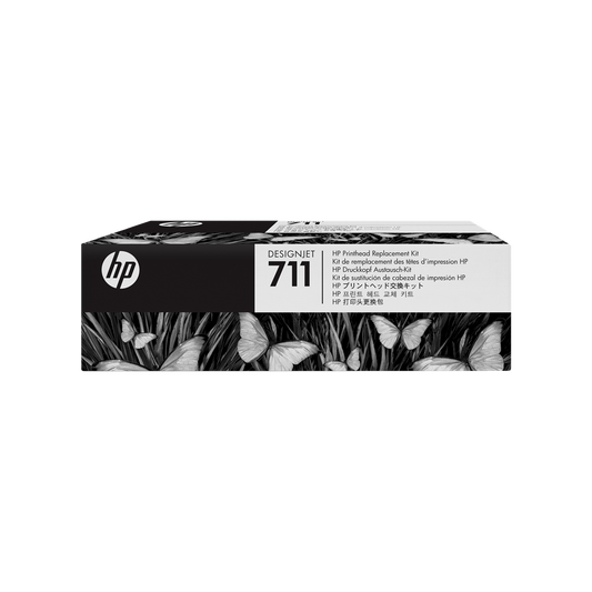 ORIGINAL HP Testina per stampa nero / ciano / magenta / giallo C1Q10A 711
