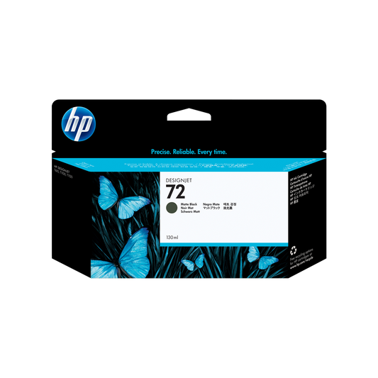 ORIGINAL HP Cartuccia d'inchiostro Nero (opaco) C9403A 72 130ml