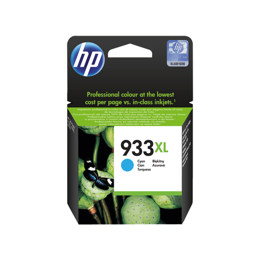 ORIGINAL HP Cartuccia d'inchiostro ciano CN054AE 933 XL ~825 Seiten Cartucce d'inchiostro