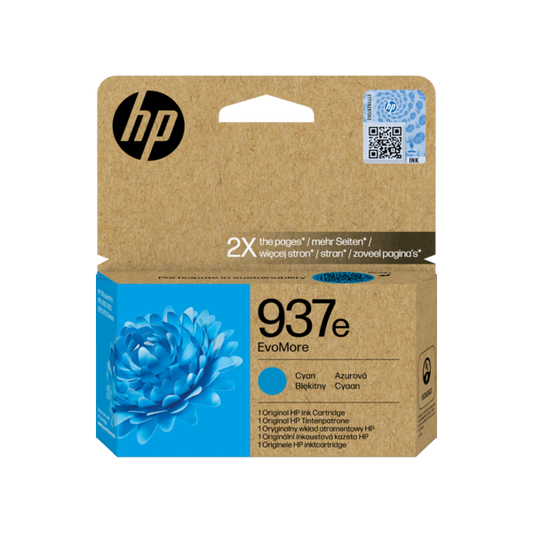 ORIGINAL HP Cartuccia d'inchiostro ciano 4S6W6NE 937e ~1650 Seiten