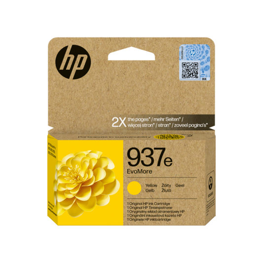 ORIGINAL HP Cartuccia d'inchiostro giallo 4S6W8NE 937e ~1650 Seiten