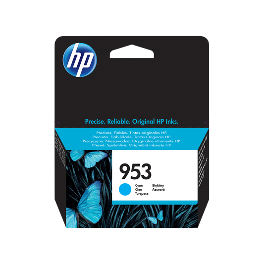 ORIGINAL HP Cartuccia d'inchiostro ciano F6U12AE 953 ~630 Seiten