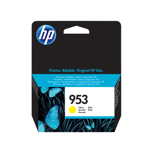 ORIGINAL HP Cartuccia d'inchiostro giallo F6U14AE 953 ~630 Seiten