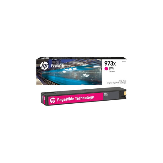 ORIGINAL HP Cartuccia d'inchiostro magenta F6T82AE 973X ~7000 Seiten