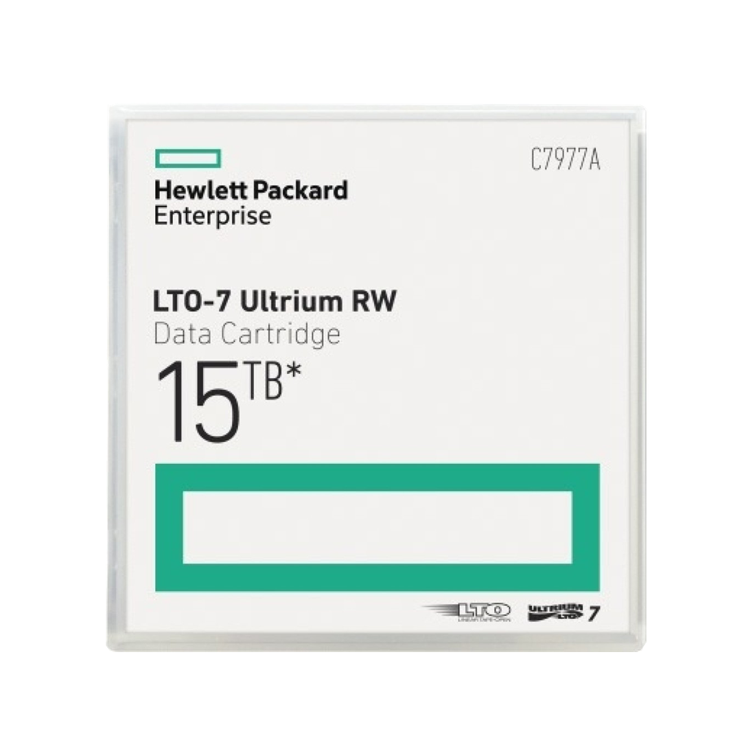 ORIGINAL HP Accessori per computer Blu C7977A LTO-7 Ultrium, 15 TB, RW