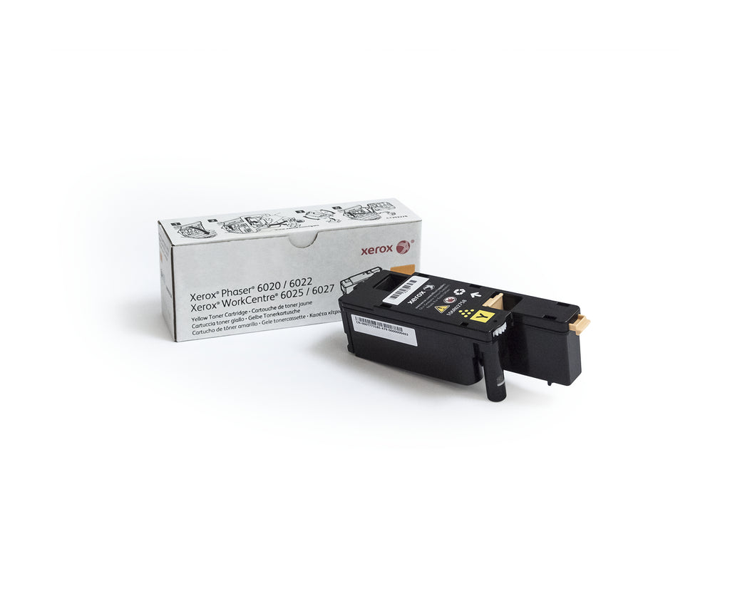 Xerox Cartuccia toner Giallo a Capacità standard da 1000 Pagine per Phaser® 6020/6022, WorkCentre® 6025/6027 (106R02758)