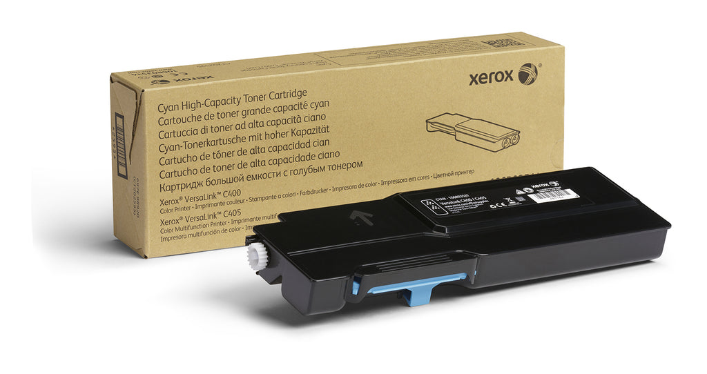 Xerox Cartuccia toner Ciano a Alta capacità da 4800 Pagine per Stampante a colori ® VersaLink® C400/multifunzione a colori ® VersaLink® C405 (106R03518)