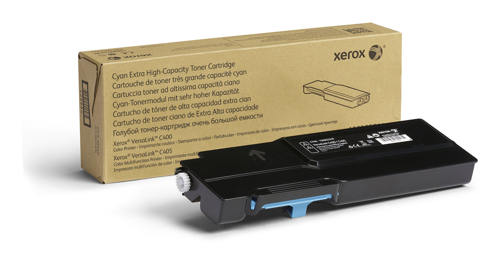 Xerox Cartuccia toner Ciano a Altissima capacità da 8000 Pagine per Stampante a colori ® VersaLink® C400/multifunzione a colori ® VersaLink® C405 (106R03530)