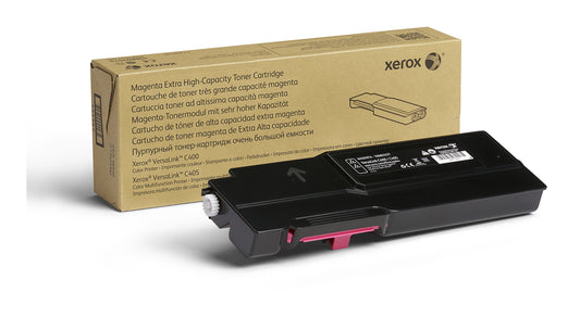 Xerox Cartuccia toner Magenta a Altissima capacità da 8000 Pagine per Stampante a colori ® VersaLink® C400/multifunzione a colori ® VersaLink® C405 (106R03531)